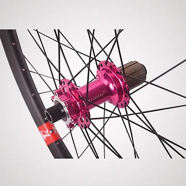 32-Hole Wheelset with Freehub and Disc Brake System for Mountain Bicycles