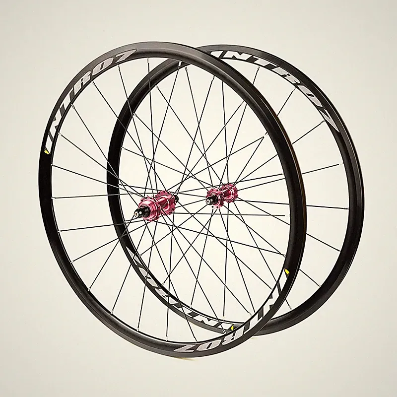 700C Fixed Gear Bicycle Rim Brake Wheelsets Road Track Cycling Wheels 20 24Hole