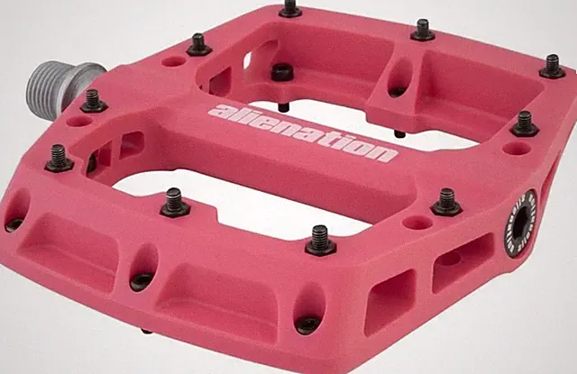 Alienation Foothold Bicycle Pedal - Pink