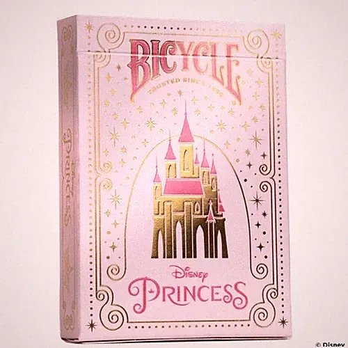 Bicycle Disney Princess Inspired Playing Cards - Pink SEALED