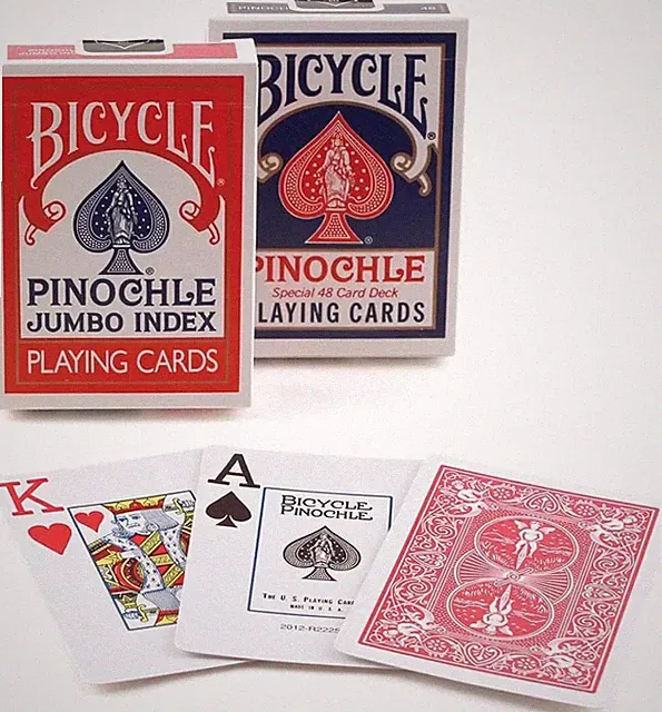 Bicycle Pinochle Jumbo Playing Cards (Pack of 12)
