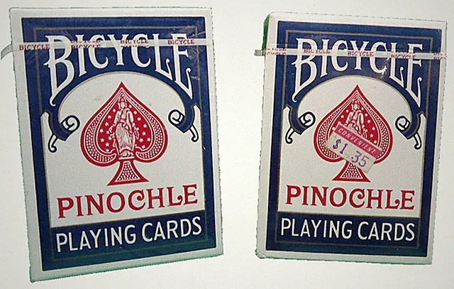 Bicycle Pinochle playing cards NOS sealed lot 2