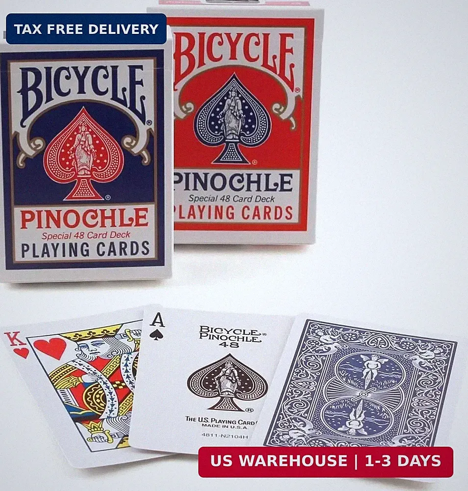 Bicycle Pinochle Playing Cards (Pack of 2)