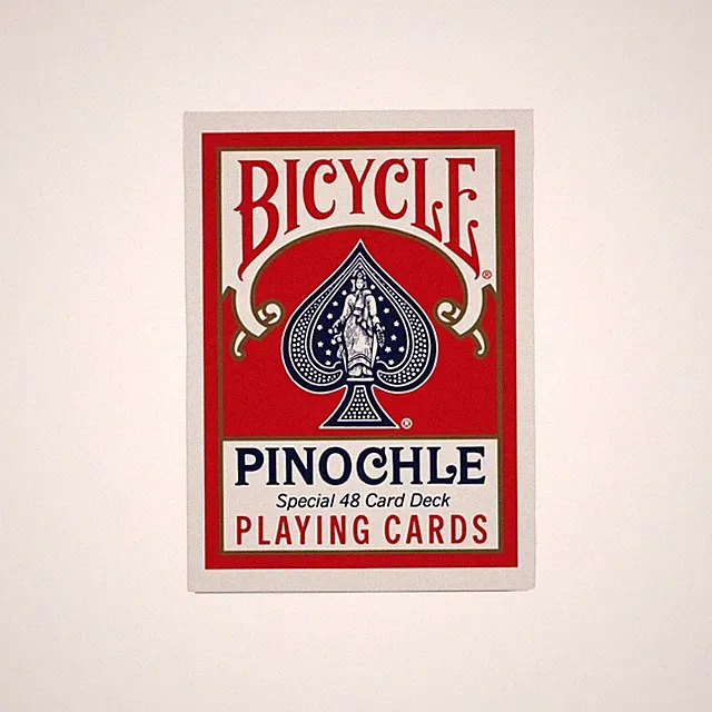 Bicycle Pinochle Playing Cards, Standard Index, 1Deck