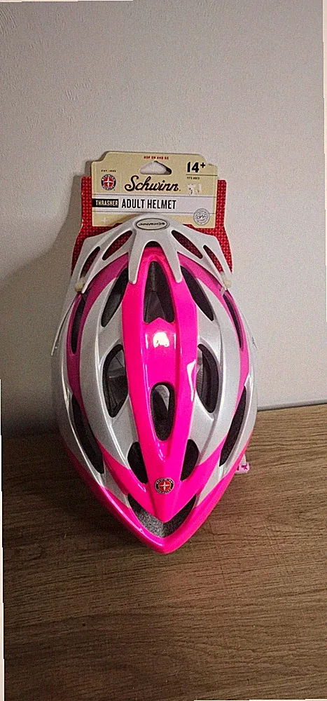 Brand New Schwinn Thrasher Adult Bicycle Helmet Ages 14+ Pink