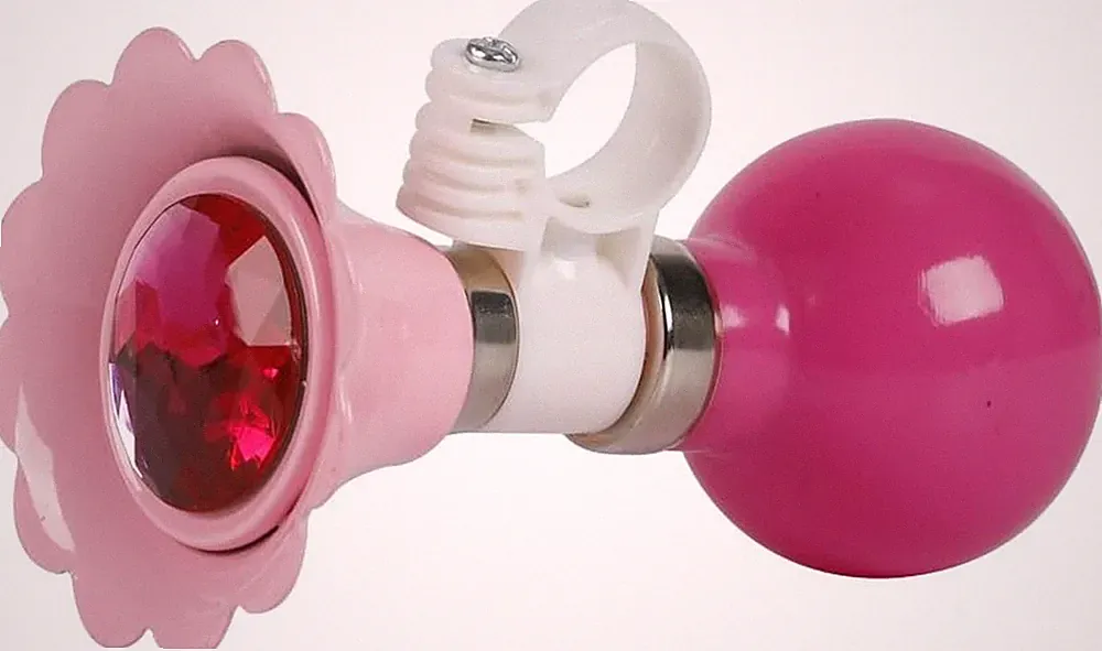 CHILDHOOD Kids Bike Horn Children Bicycle Bell for Girls or Boys (Pink)