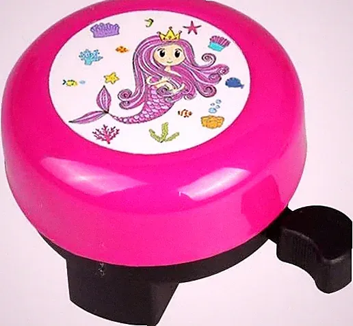 Cute Pink Unicorn Bike Bell for Girls | Safe Cycling | Fits 20-25mm Handlebar