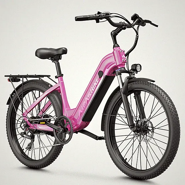 E-Bike 24" Peak 1100W Fat Tire Motor 48V/18Ah Electric Bike for adults 28MPH