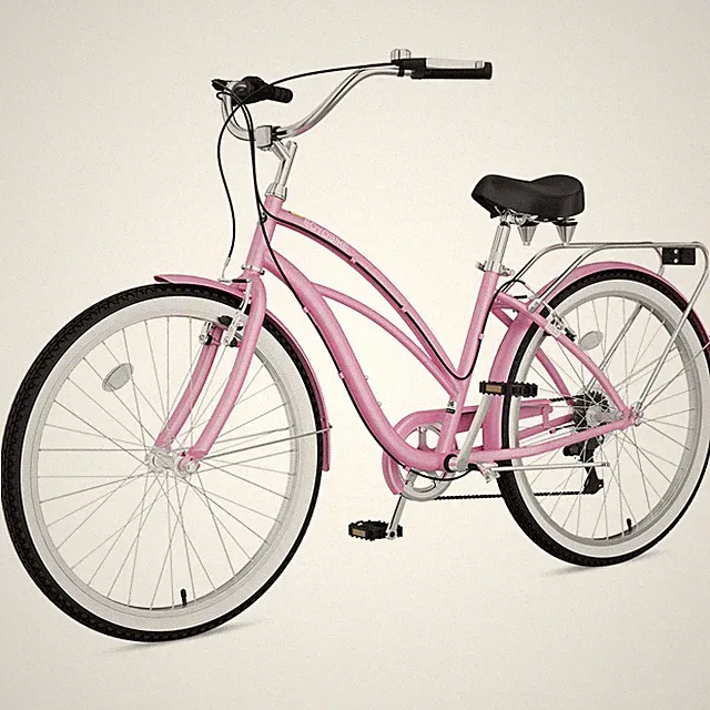 EOYOBIKE 7-Speed Beach Cruiser Bicycle for Women – 24/26" Adult Commuter Bicycle