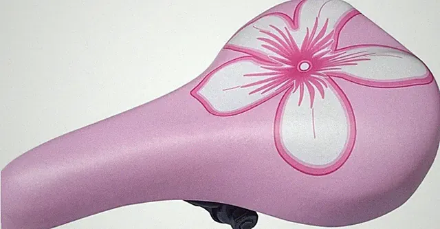Ergonomic Pink Bike Saddle for Kids - Sturdy, Comfortable, Fits 14-24”