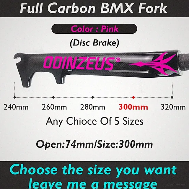 Full Carbon Fiber Folding Bike Fork C-Brake Disc Brake Cycling Parts 20in 28.6mm
