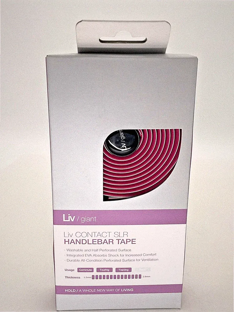 Liv Contact SLR Handlebar Bar Tape road gravel bike mens womens white pink Grip