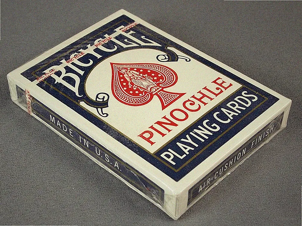 NEW SEALED Vintage Playing Cards Bicycle Rider Back Blue 48 Pinochle