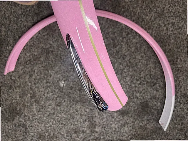 NewRaleigh Cruiser Bike hybrid pink Fenders - Set - Steel