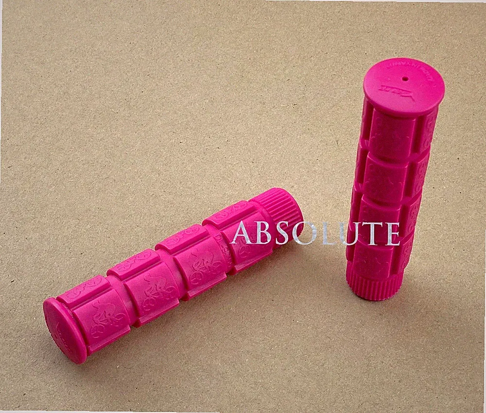 PINK FIXIE TRACK BIKE GRIPS FIXED GEAR OLD SCHOOL BMX MTB CRUISER BICYCLE GRIPS