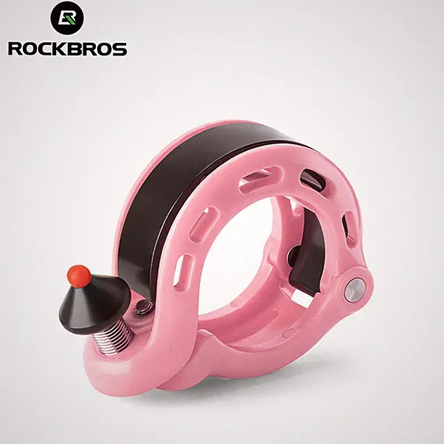 ROCKBROS Bike Bell,Hidden Bicycle Bell with Loud Sound for 22.2-31.8mm Handlebar