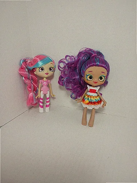 Shopkins Shoppies Rosa Pinata Visits Mexico Doll & Bubbleisha Sweet Treat Doll