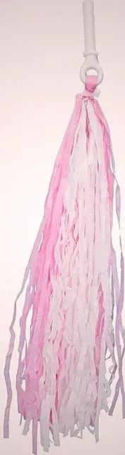 YPK Pyramid Laser Bicycle Streamers Pink